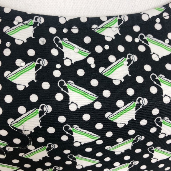 Blugirl Folies Novelty Teacup Print Sheath Dress - Picture 7 of 8